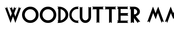 Woodcutter MMXV font preview